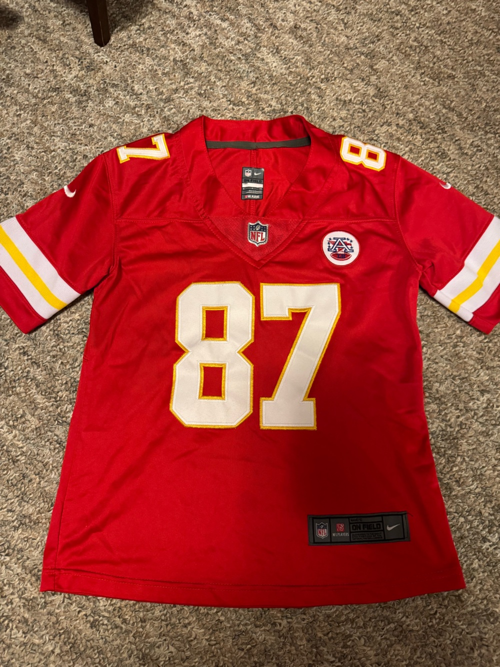 Nike Women’s Travis Kelce #87 Jersey Kansas City Chiefs